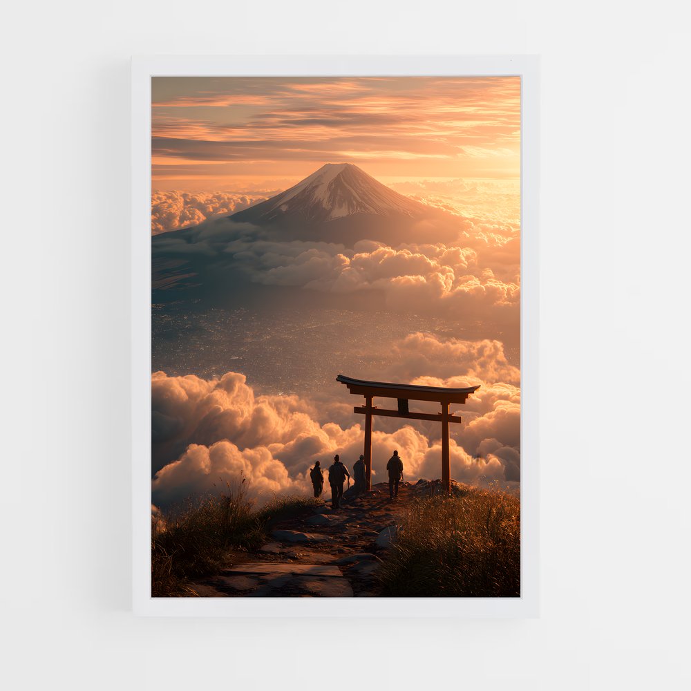 ap-fuji mountain-9 cadre Blanc
