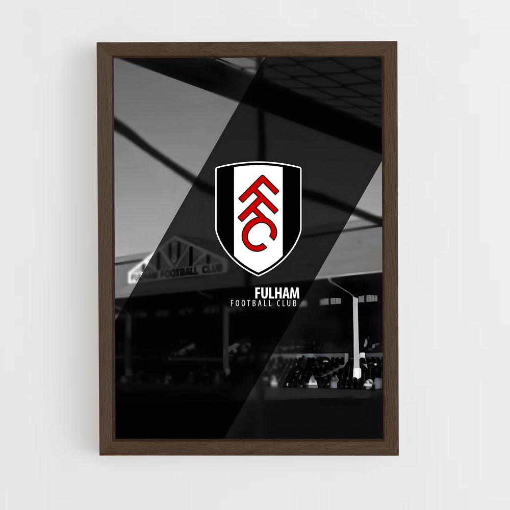 ap-fulham fc-5 cadre Bois foncé