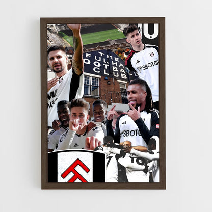 ap-fulham fc-8 cadre Bois foncé