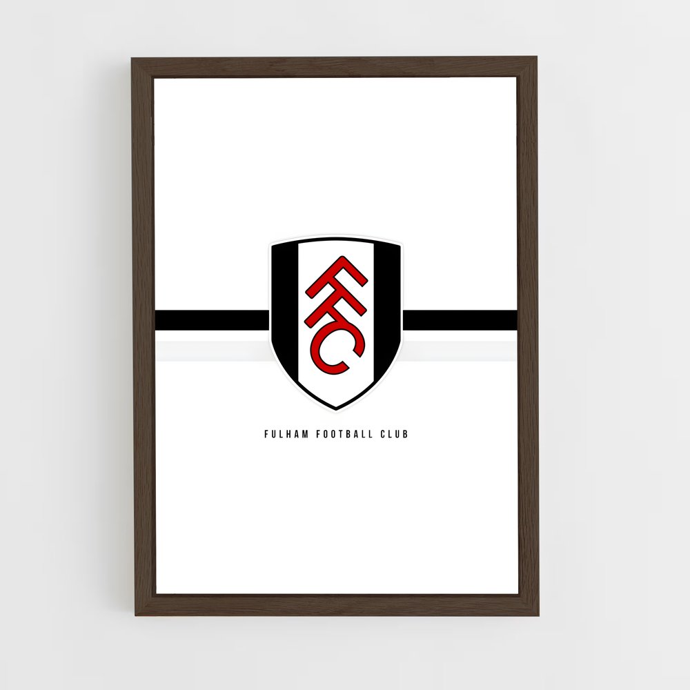 ap-fulham fc-9 cadre Bois foncé
