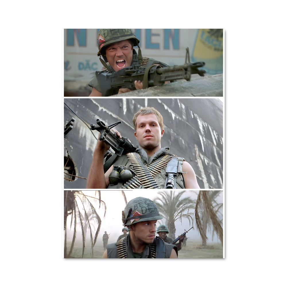 Poster Rambo de la Guerre