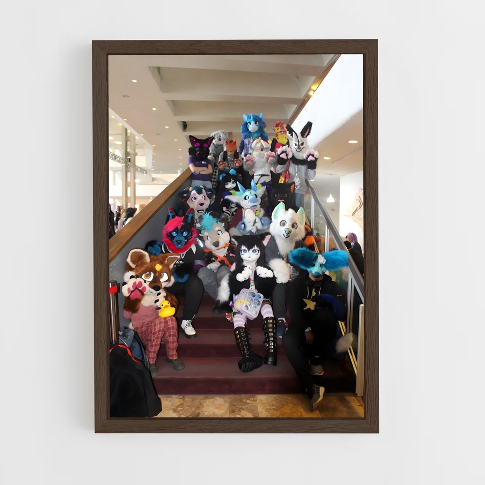 ap-furry convention-2 cadre Bois foncé