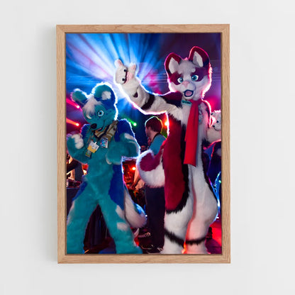 ap-furry convention-4 cadre Bois clair