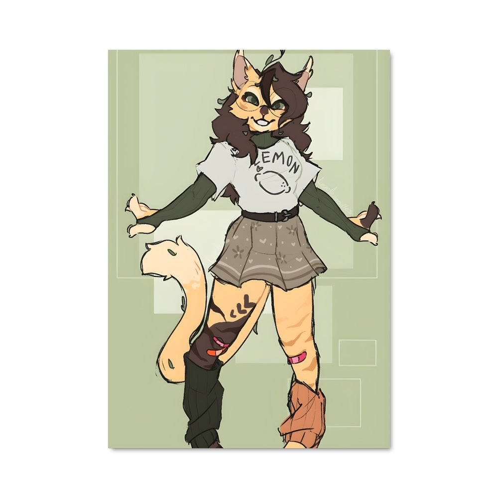 Poster Chat Chic