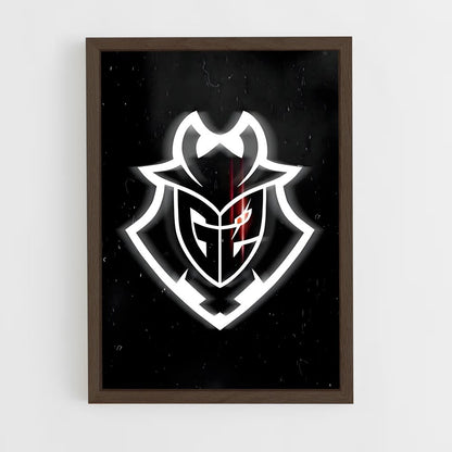 ap-g2 esports-3 cadre Bois foncé