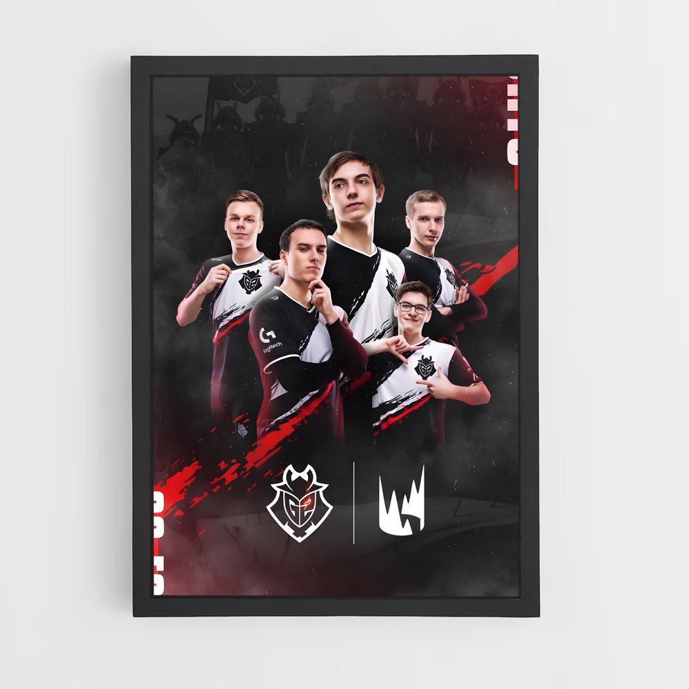 ap-g2 esports-7 cadre Noir