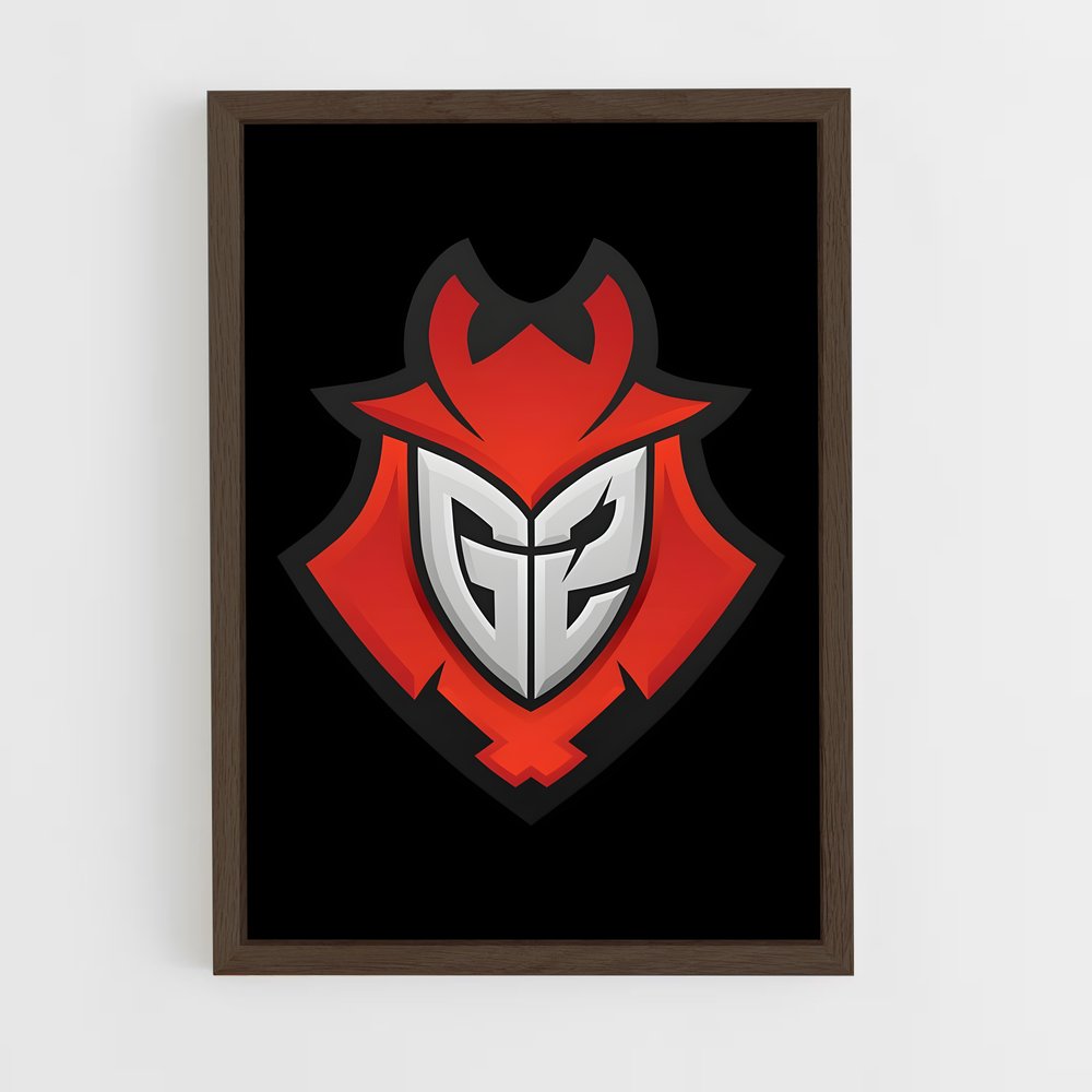 ap-g2 esports-8 cadre Bois foncé