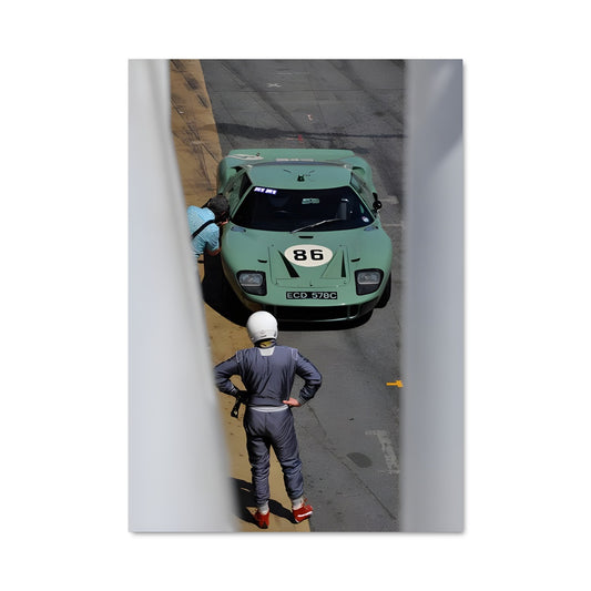 Poster Le Pilote Vert