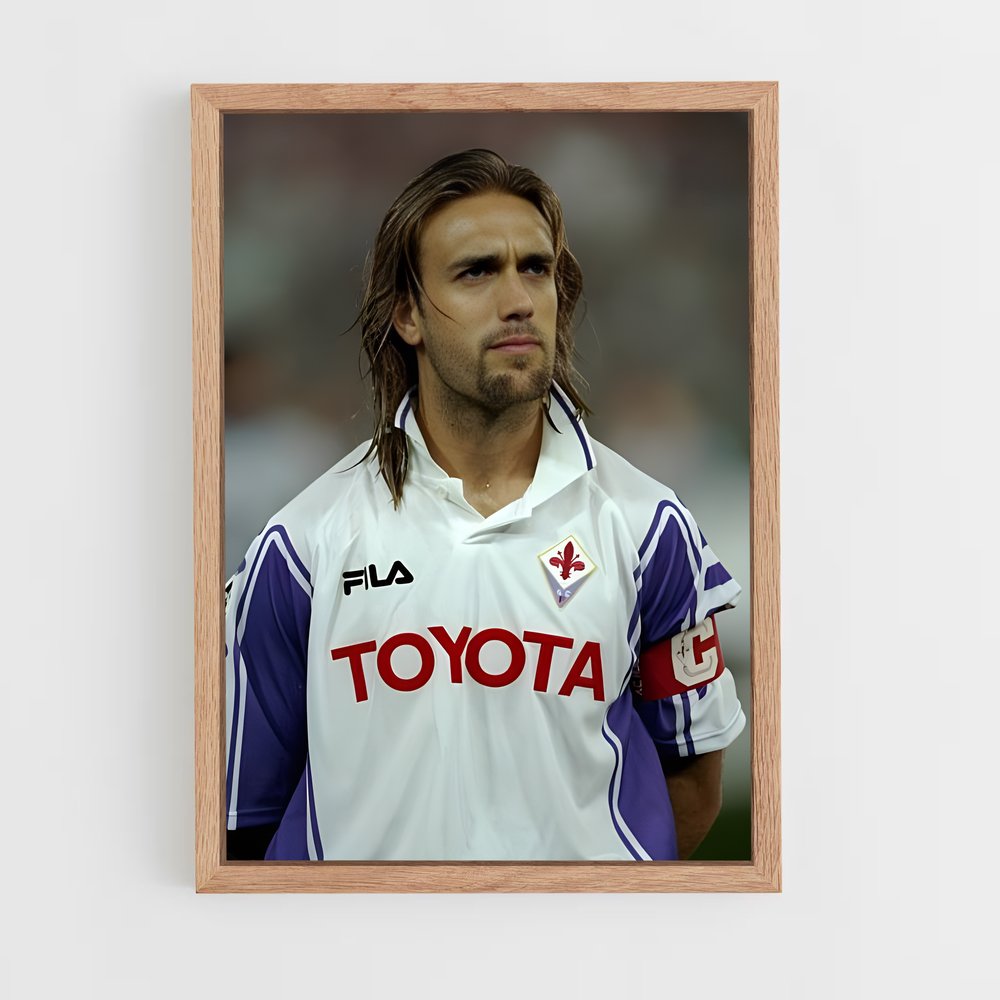 ap-gabriel batistuta-2 cadre Bois clair