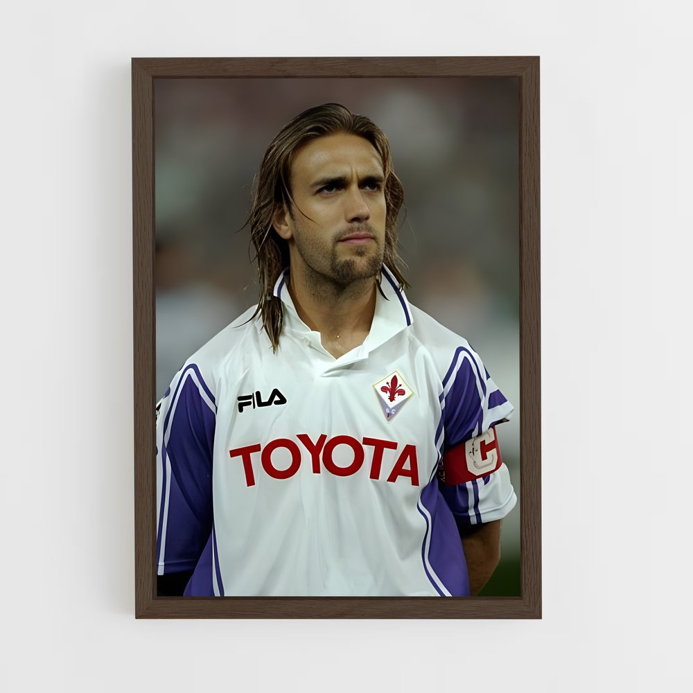 ap-gabriel batistuta-2 cadre Bois foncé