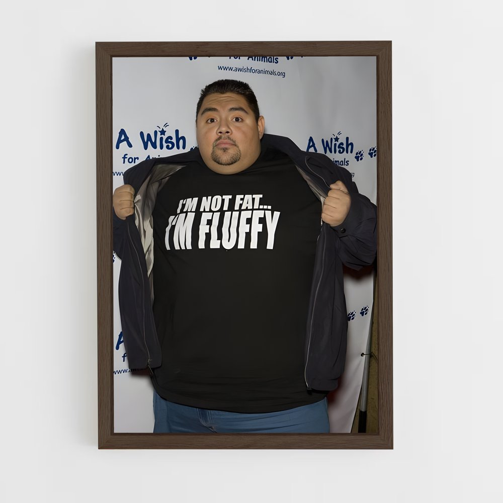 ap-gabriel iglesias-3 cadre Bois foncé