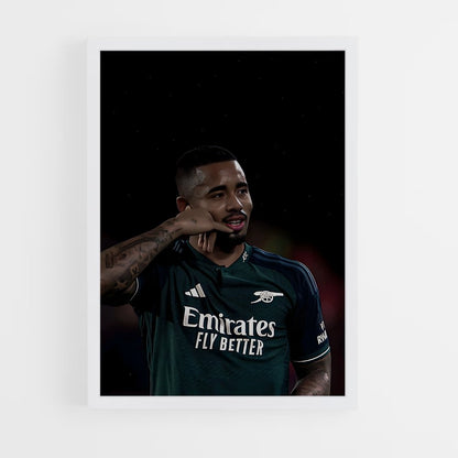 ap-gabriel jesus-7 cadre Blanc