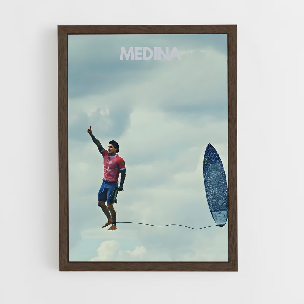 ap-gabriel medina-6 cadre Bois foncé