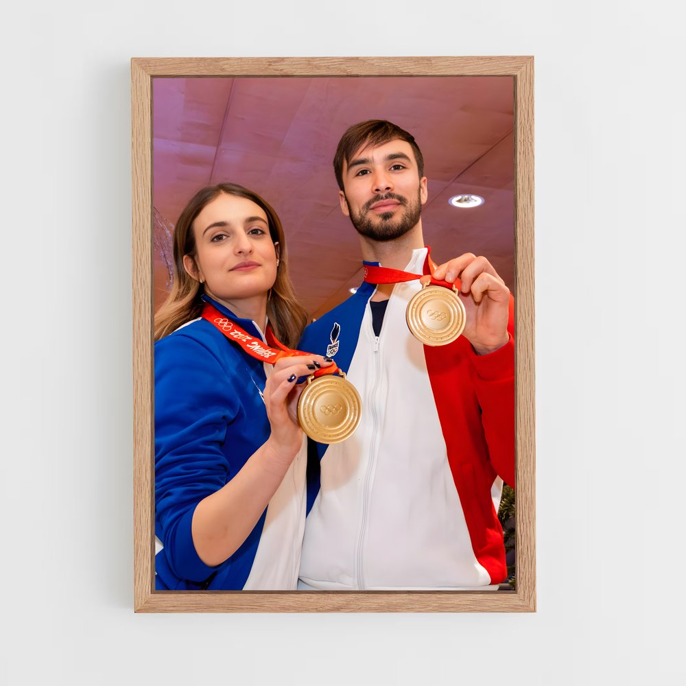 ap-gabriella papadakis-4 cadre Bois clair