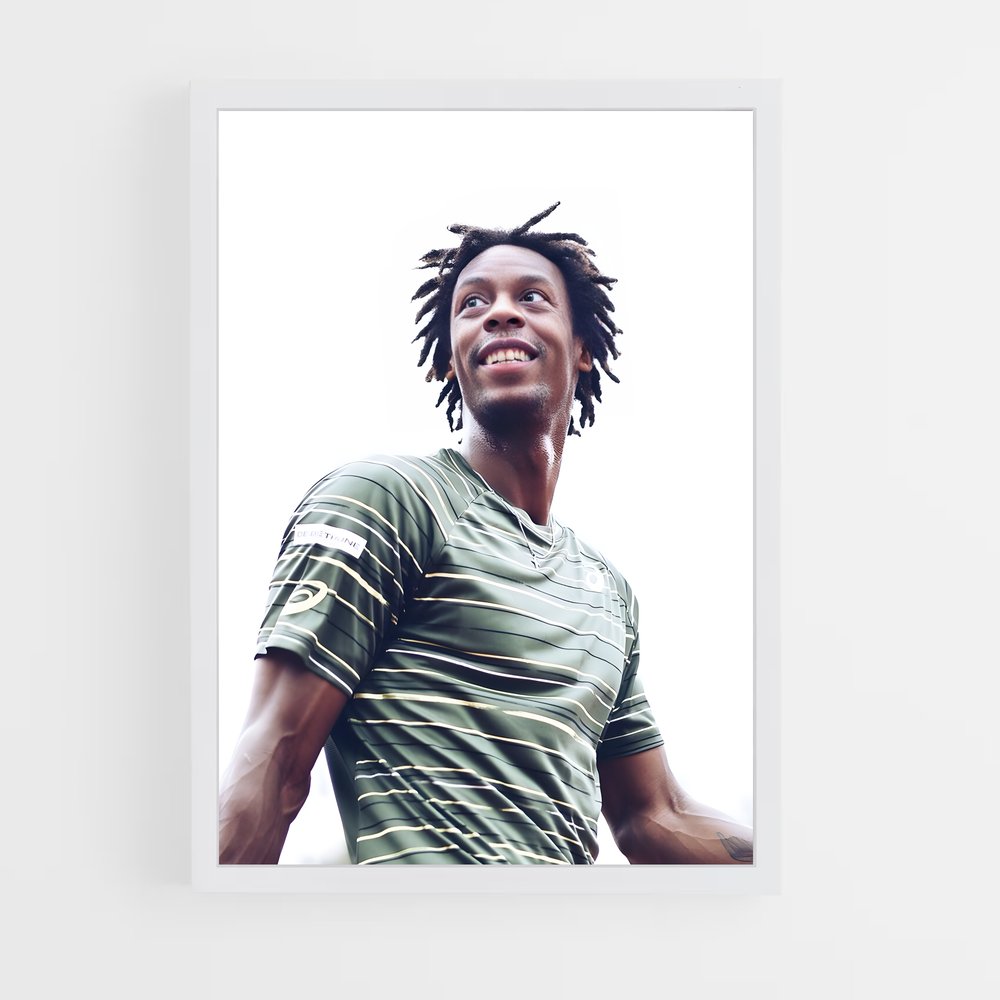ap-gael monfils-3 cadre Blanc