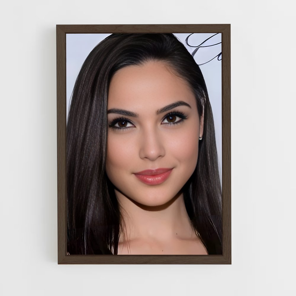 ap-gal gadot-1 cadre Bois foncé