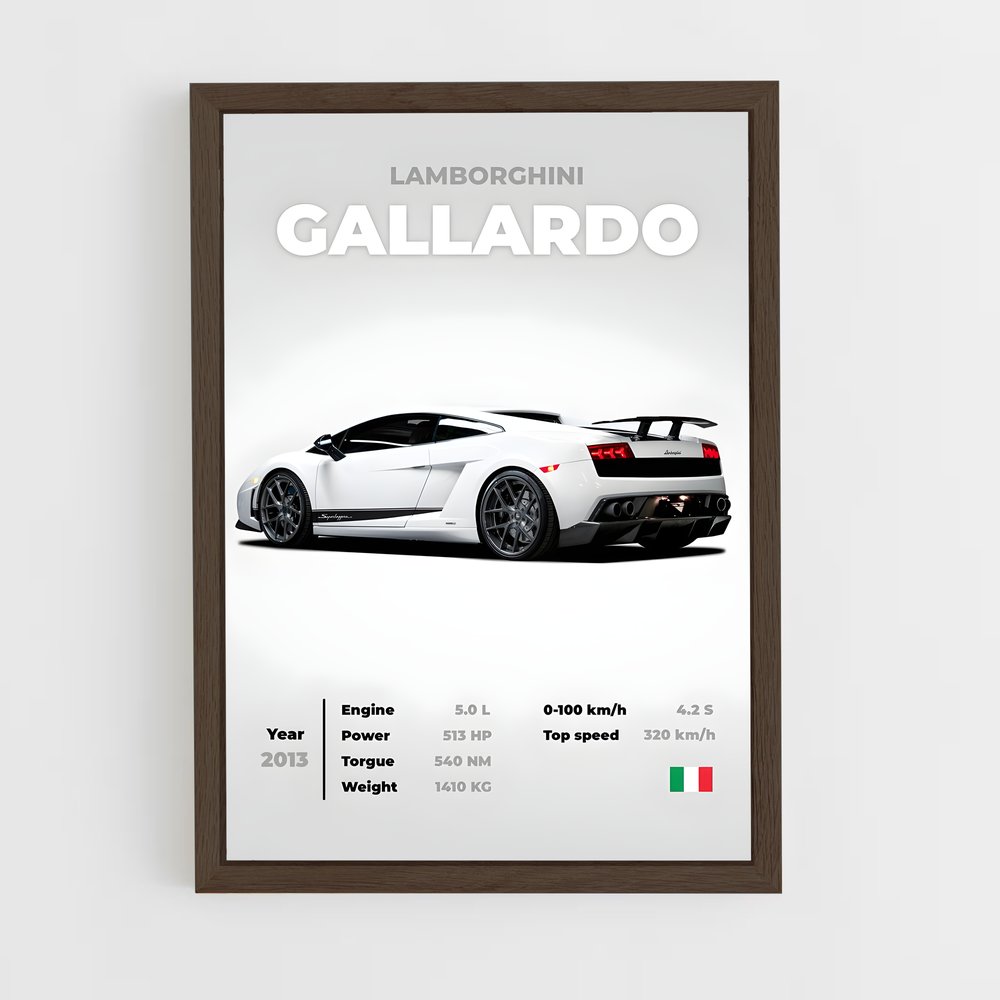 ap-gallardo-1 cadre Bois foncé