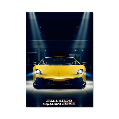 Poster Lueur Jaune