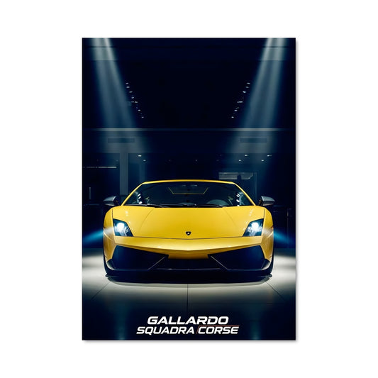 Poster Lueur Jaune