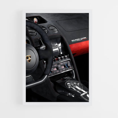 ap-gallardo squadra corse-2 cadre Blanc
