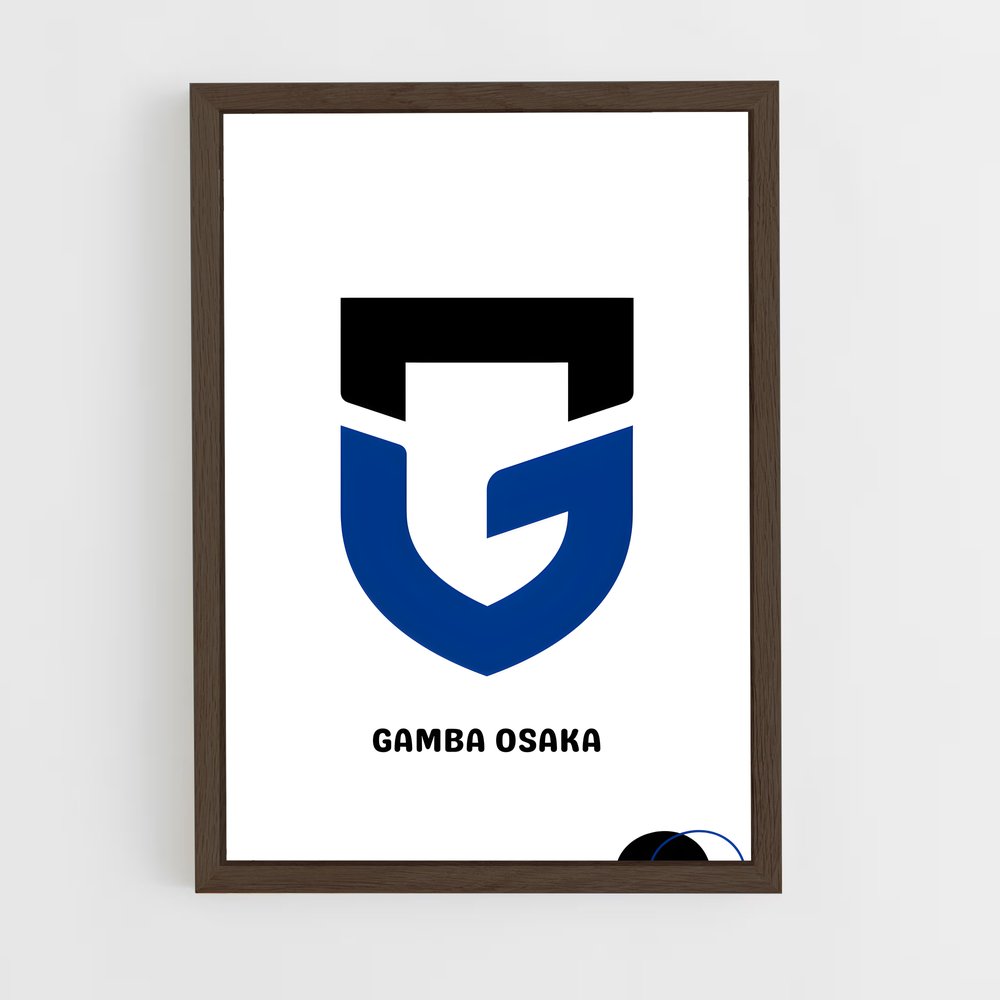 ap-gamba osaka-4 cadre Bois foncé