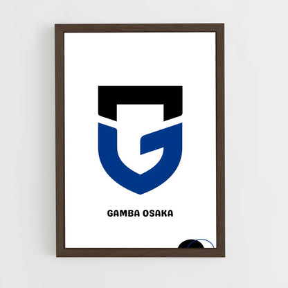 ap-gamba osaka-4 cadre Bois foncé