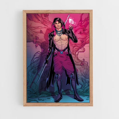 ap-gambit x-men-1 cadre Bois clair