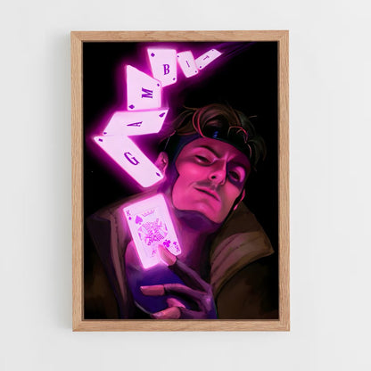 ap-gambit x-men-2 cadre Bois clair