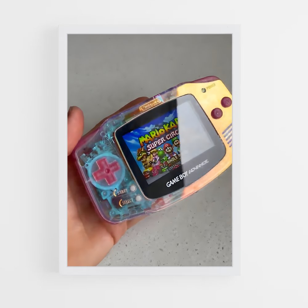 ap-gameboy advance-2 cadre Blanc