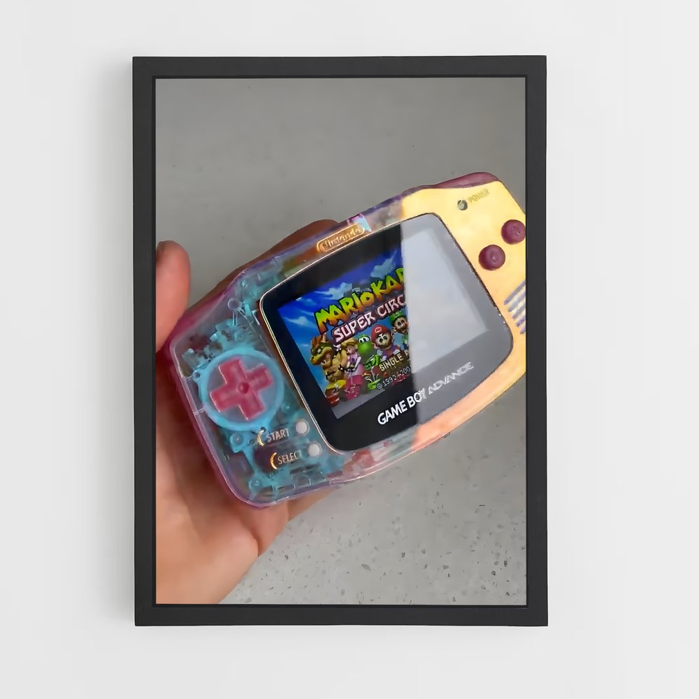 ap-gameboy advance-2 cadre Noir