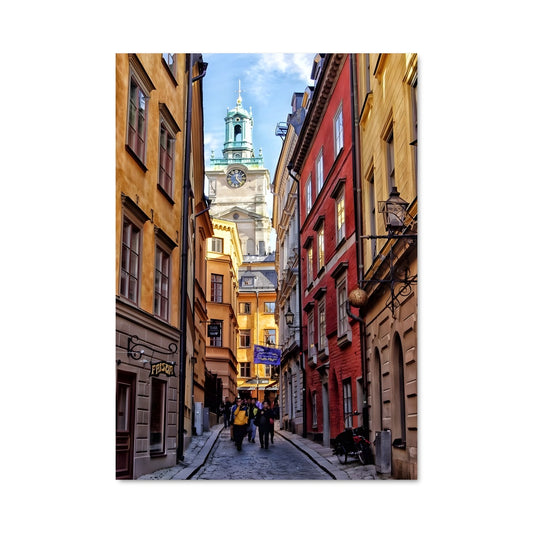 Poster L'Horloge de Gamla Stan
