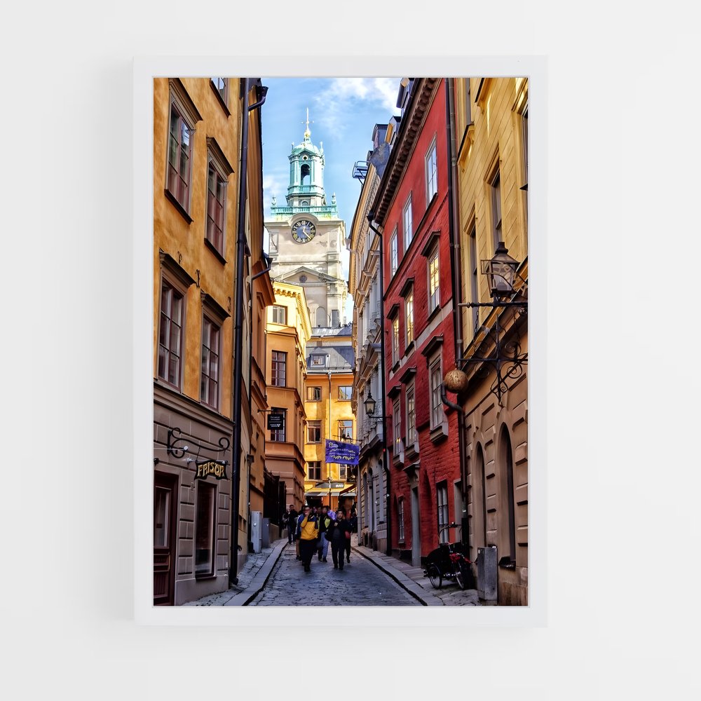 ap-gamla stan stockholm-1 cadre Blanc