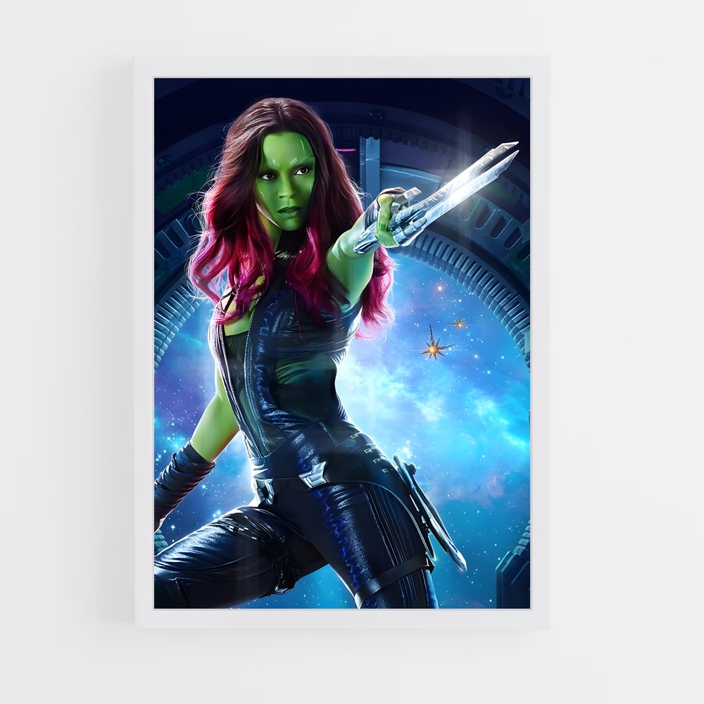 ap-gamora guardians-1 cadre Blanc