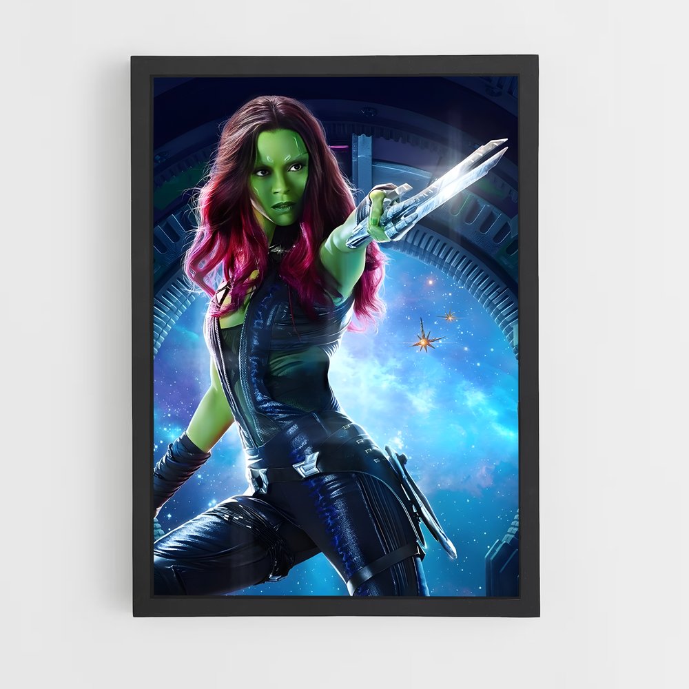 ap-gamora guardians-1 cadre Noir
