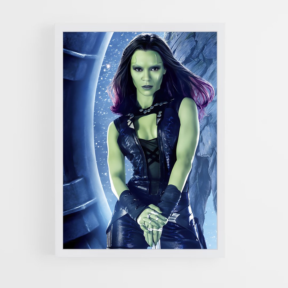ap-gamora guardians-5 cadre Blanc