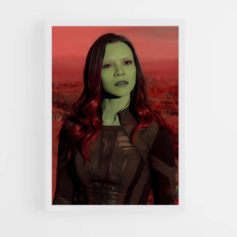 ap-gamora guardians-7 cadre Blanc