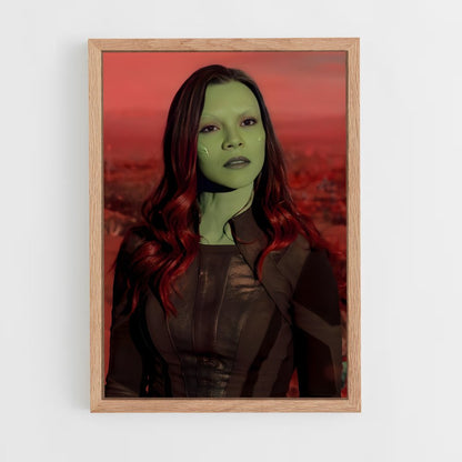ap-gamora guardians-7 cadre Bois clair
