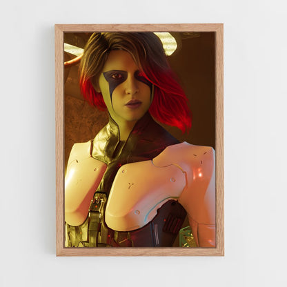 ap-gamora guardians-9 cadre Bois clair