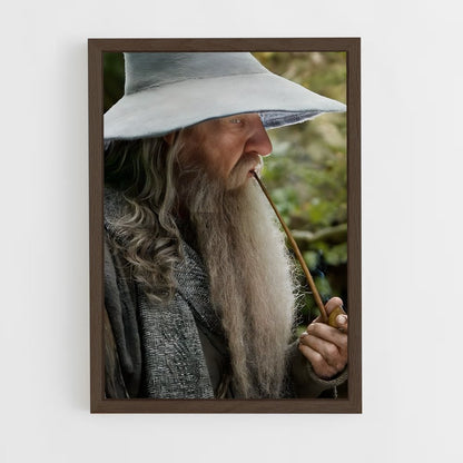 ap-gandalf hobbit-4 cadre Bois foncé