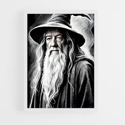ap-gandalf hobbit-5 cadre Blanc