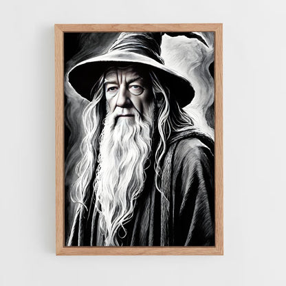 ap-gandalf hobbit-5 cadre Bois clair