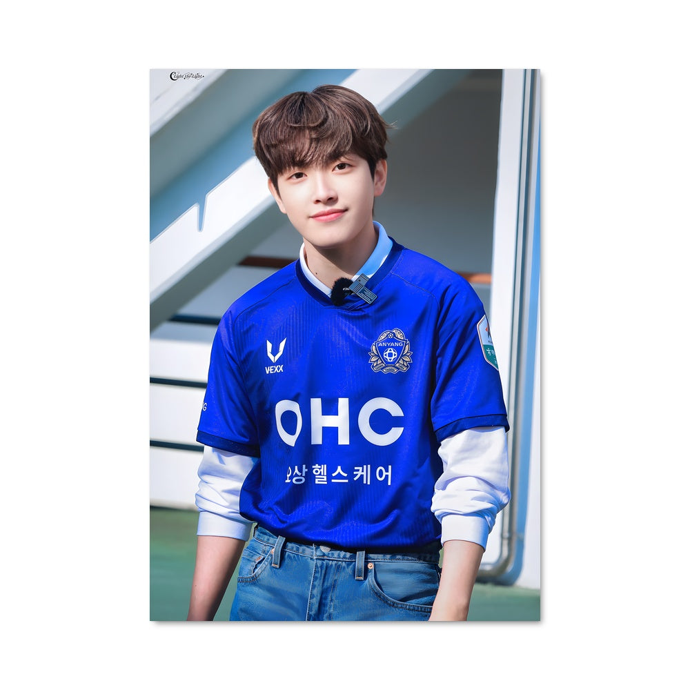 Poster Bleu de Gangwon