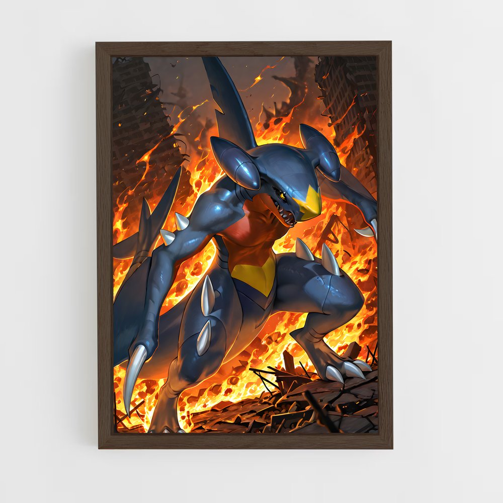 ap-garchomp-2 cadre Bois foncé