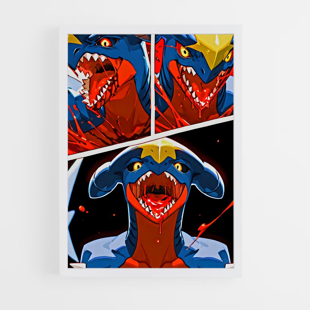 ap-garchomp-3 cadre Blanc