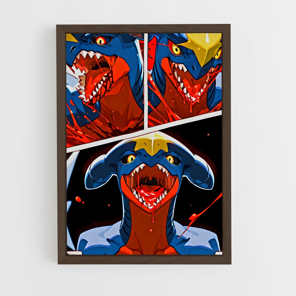 ap-garchomp-3 cadre Bois foncé