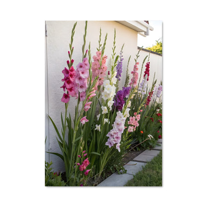 Poster Fleurs de Maison