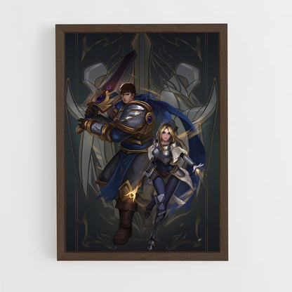 ap-garen-4 cadre Bois foncé