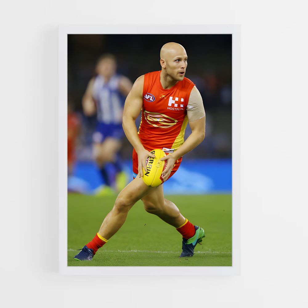 ap-gary ablett-3 cadre Blanc