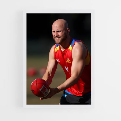 ap-gary ablett-5 cadre Blanc