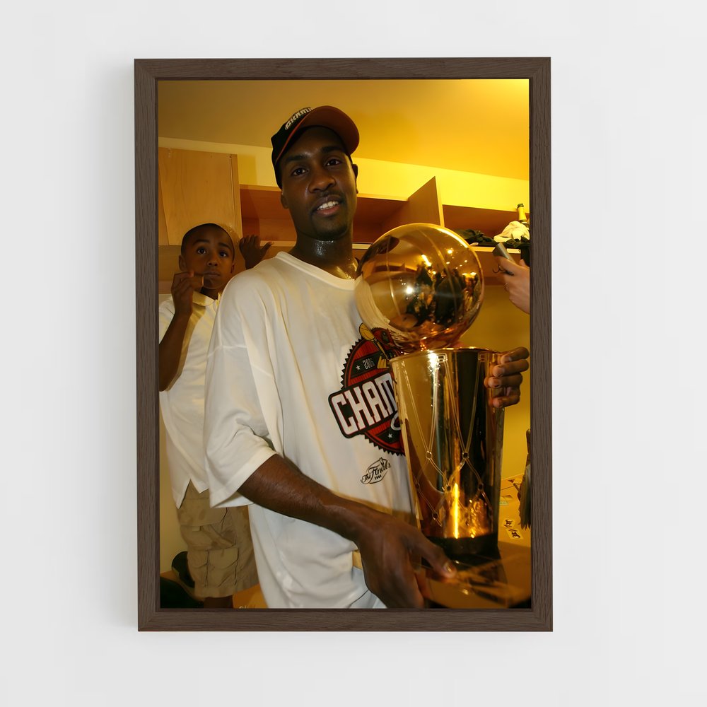 ap-gary payton-5 cadre Bois foncé